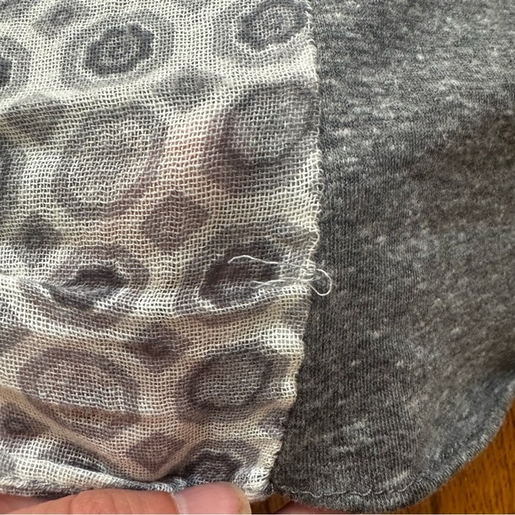 CODELLO Gray and Cream Multi- Patterned TUBE Infinity Scarf - Picture 13 of 13